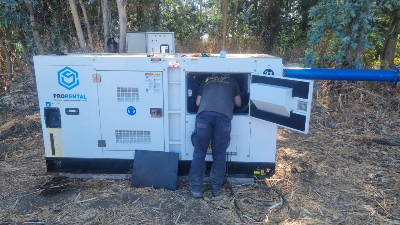 servicio tecnico de generadores electricos en terreno